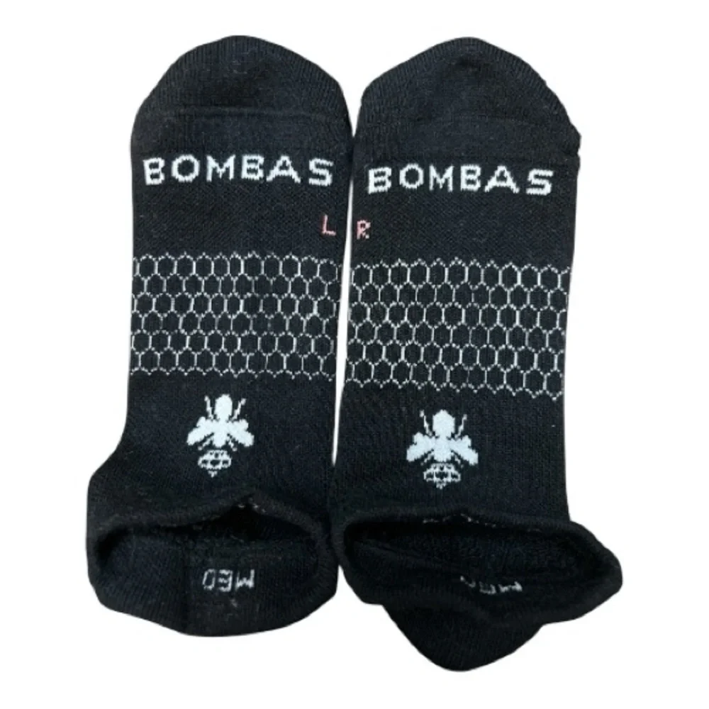 Bombas Women’s All Performance Black and White Athletic Socks. NWOT